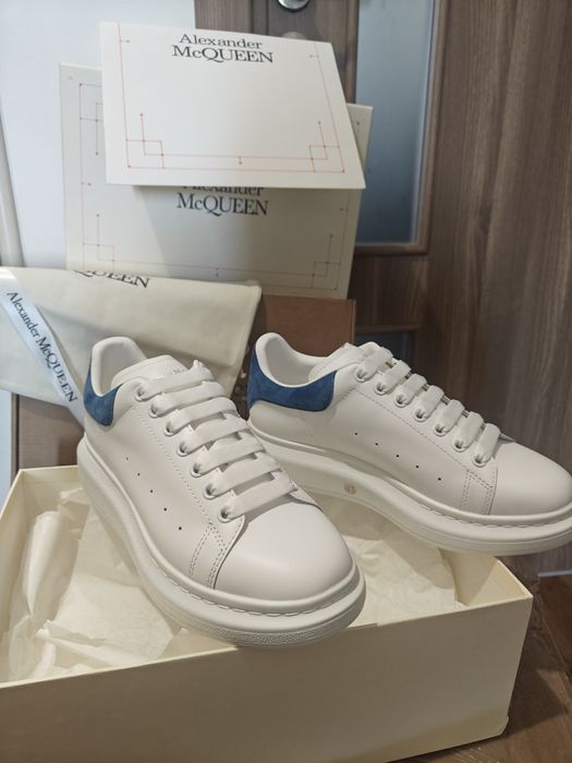 Adidasi Alexander Mcqueen White/Blue NOI
