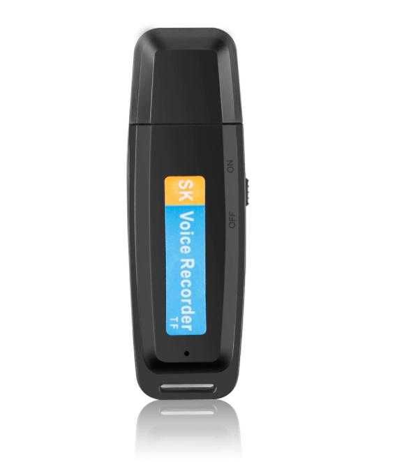 Ученическа Флашка Микрофон Аудио Рекордер Диктофон Без Собствена Памет