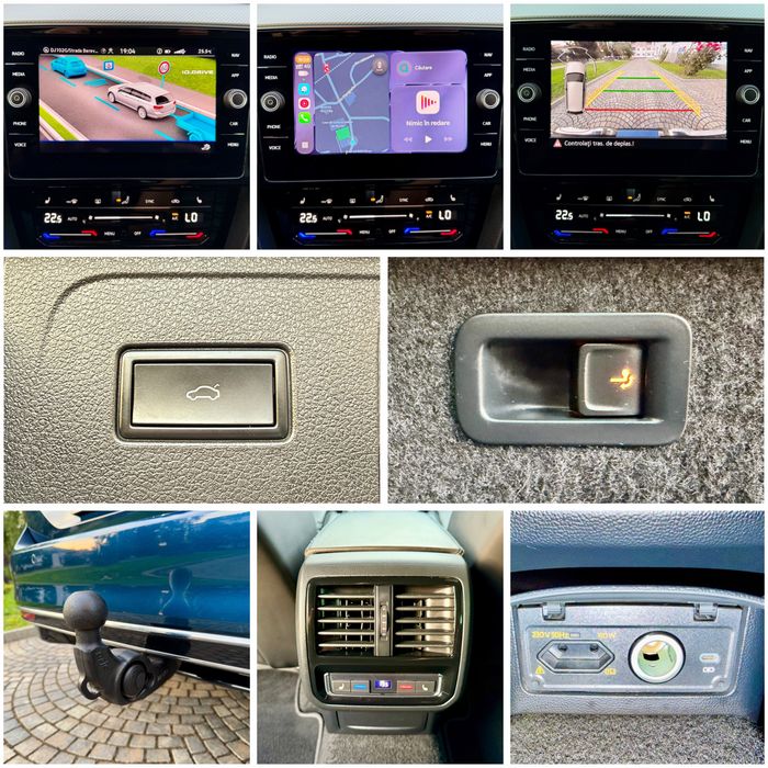 Vw Passat B 8.5 Facelift - R Line - 2021 - 2.0 TDI - 150 Cp - 168.800 Km - Istoric la Zi - IQ LIGHT - AquaMarin Blue Ultra Merallic