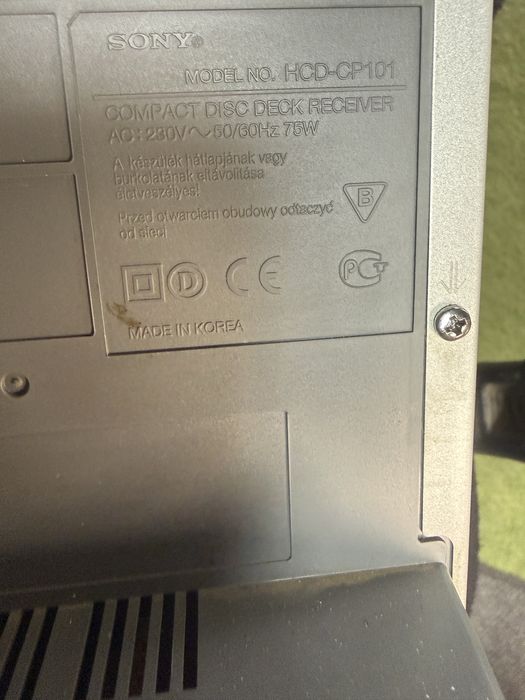 Аудио система  Sony CMT-CP 101