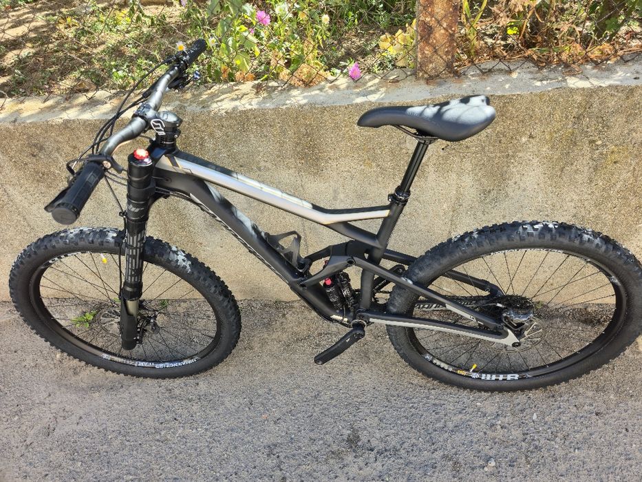 Карбонов Cannondale Jekyll 27.5 L размер Lefty вилка Fox Shox 1x11 XO  Перфектен