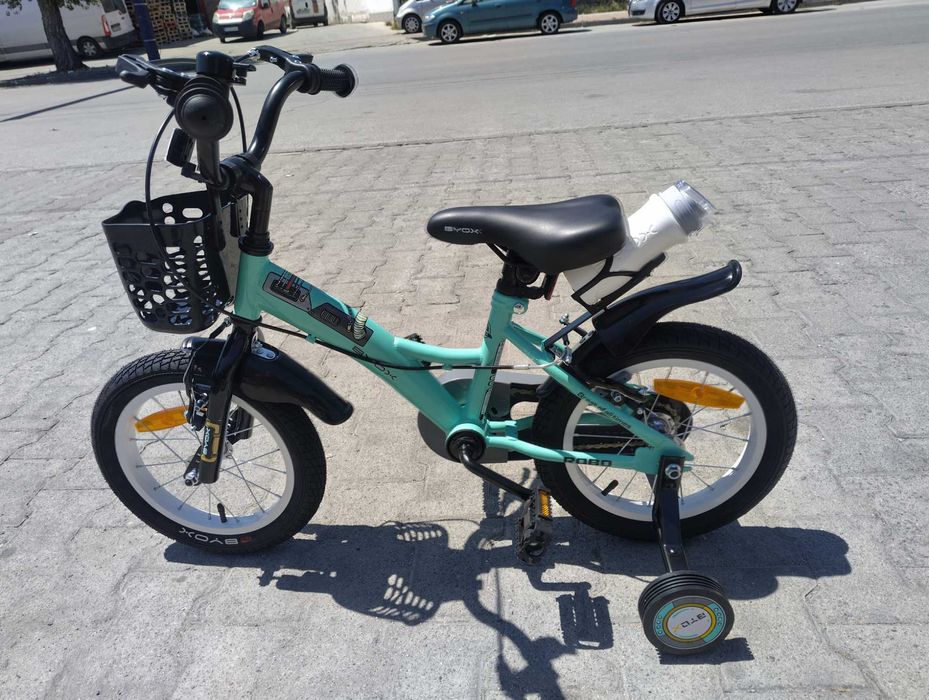 X Детски велосипед 14" ROBO мента