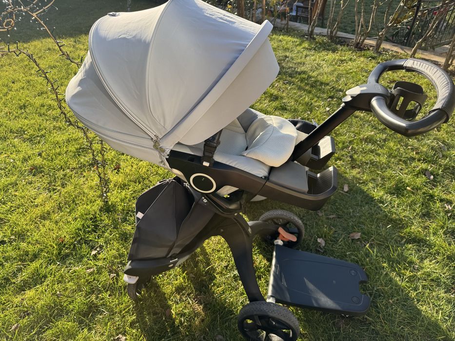 Stokke xplory v6 limited edition бебешка количка - Tranquil Blue