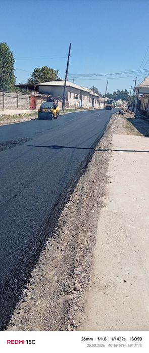 Asfalt xizmatlar qilish kirag