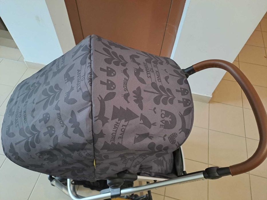 Количка cosatto Giggle 3 , NATURE TRAIL - Бебешка количка 3 в 1