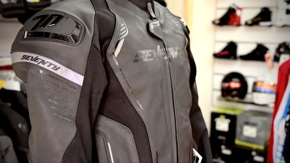 Geaca Moto Piele Racing Seventy SD-JL24 All Season