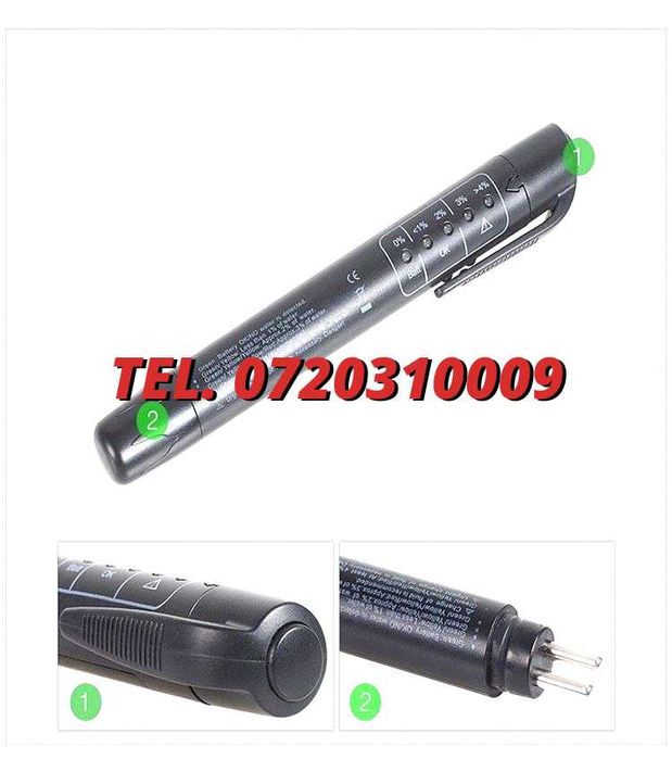 Tester Lichid Frana Dot3 Dot4 Dot5 Cu Indicator Led Concentratie