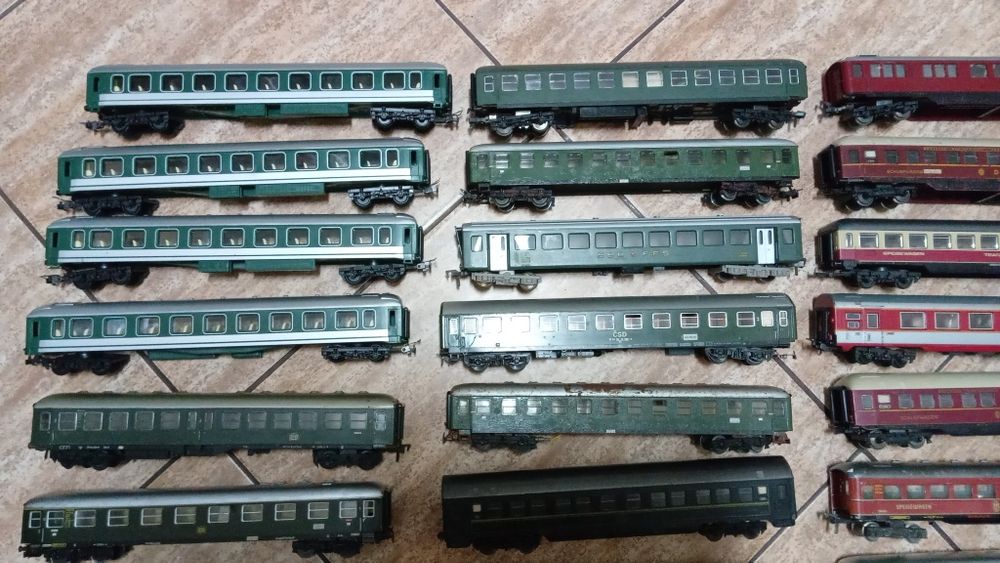 Vagoane calatori trenulet electric scara HO