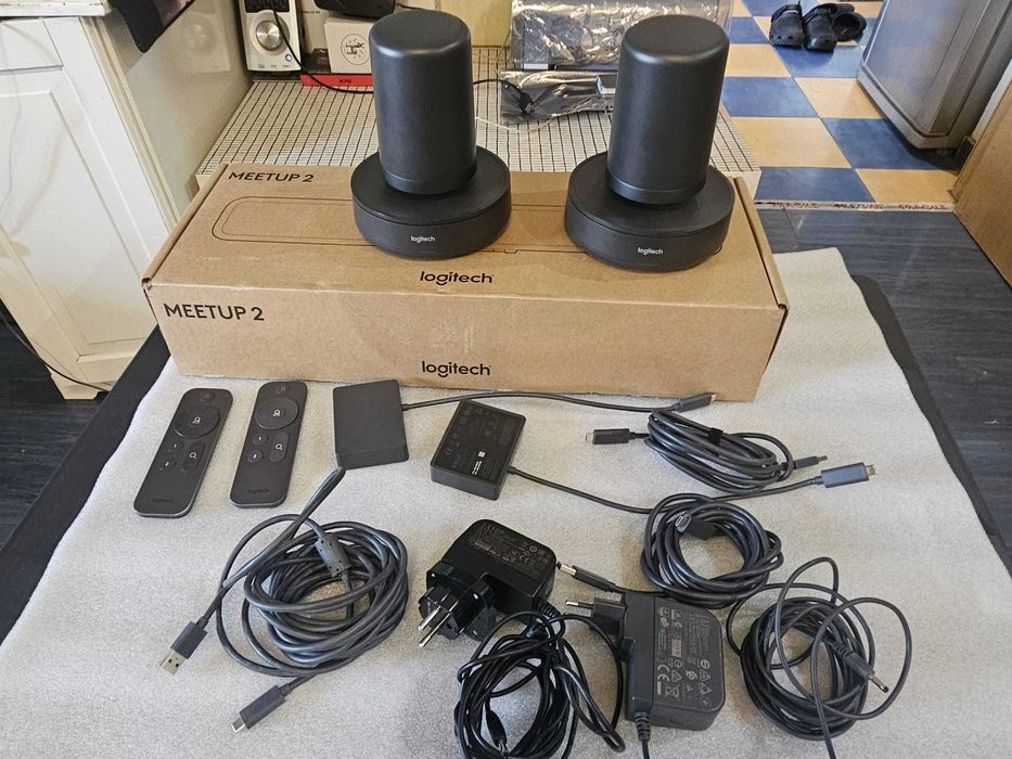 Camera videoconferinta Logitech Rally 4KUHD,Zoom15XOptic,Videochat,OBS