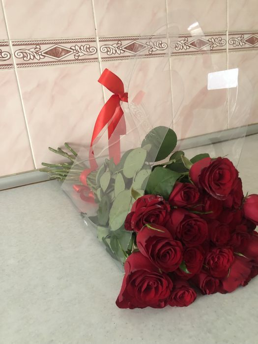 Букет цветов из 21 шт розы