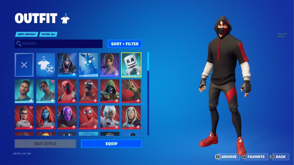 Продам аккаунт Fotnite