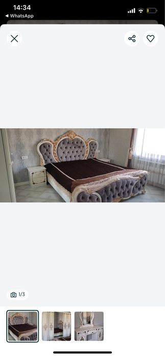 Кровать спальная