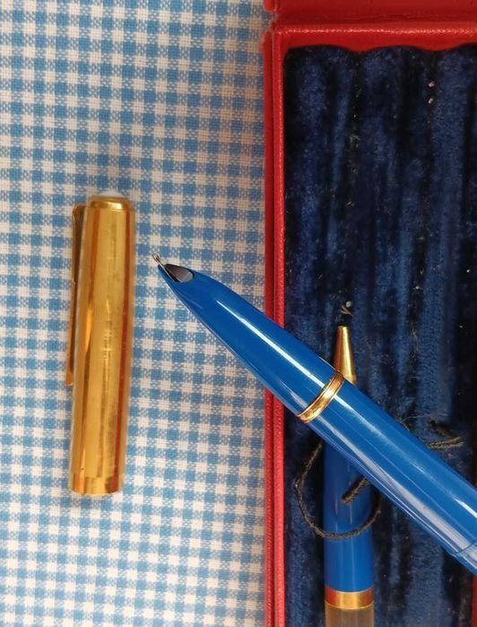 Stilou si pix vechi Rusesc, Set de colectie, Perioada comunista RSR