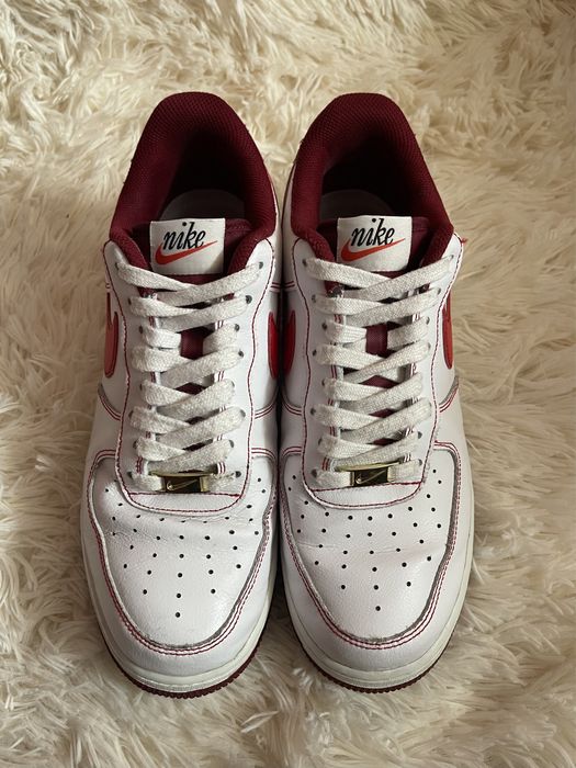 Nike Air Force 1 One Low '07 First Use White University Red