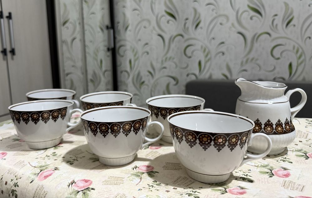 Чайный фарфоровый сервис «Диана»