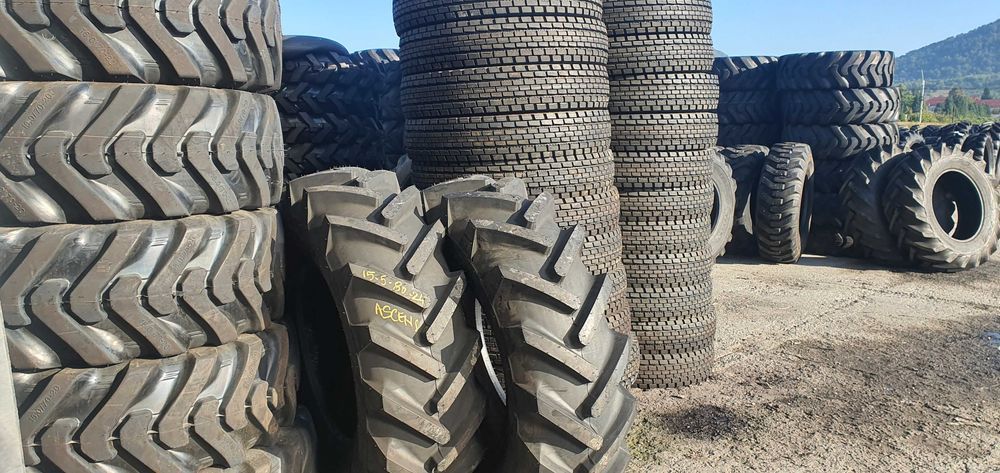 15.5/80-24 cauciucuri noi 147A8 radiale pentru unimog  12Pr UXYW