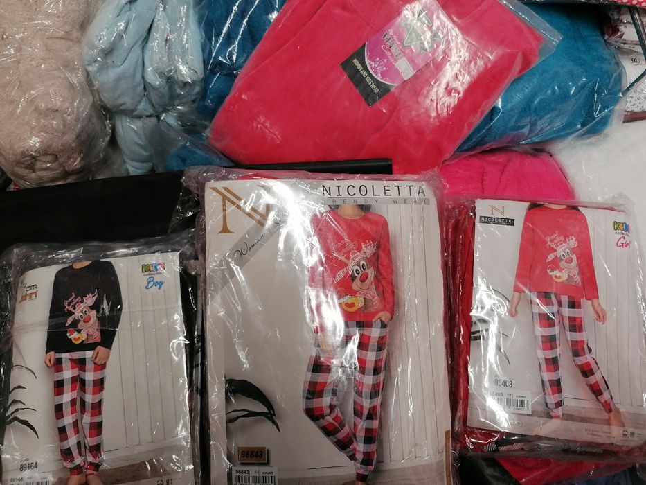 Pijamale Nicoletta tema de craciun
