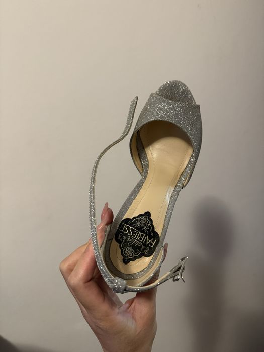 Sandale cu platforma 12 cm