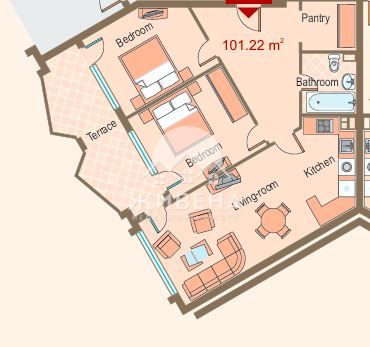 Продава се Тристаен апартамент в Варна, Аспарухово - 123 кв.м за 1261 €/кв.м - Снимка #9