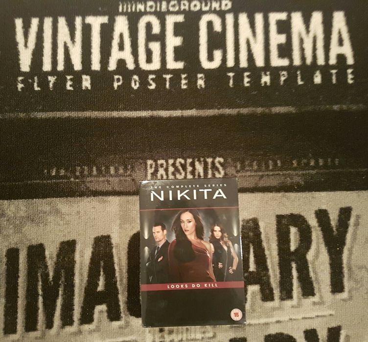 Film Serial Nikita DVD Seasons 1-4 Complete Collection 17 Discs