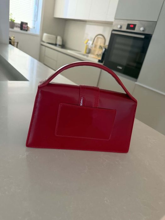 Червена чанта Jacquemus Le Bambino Long