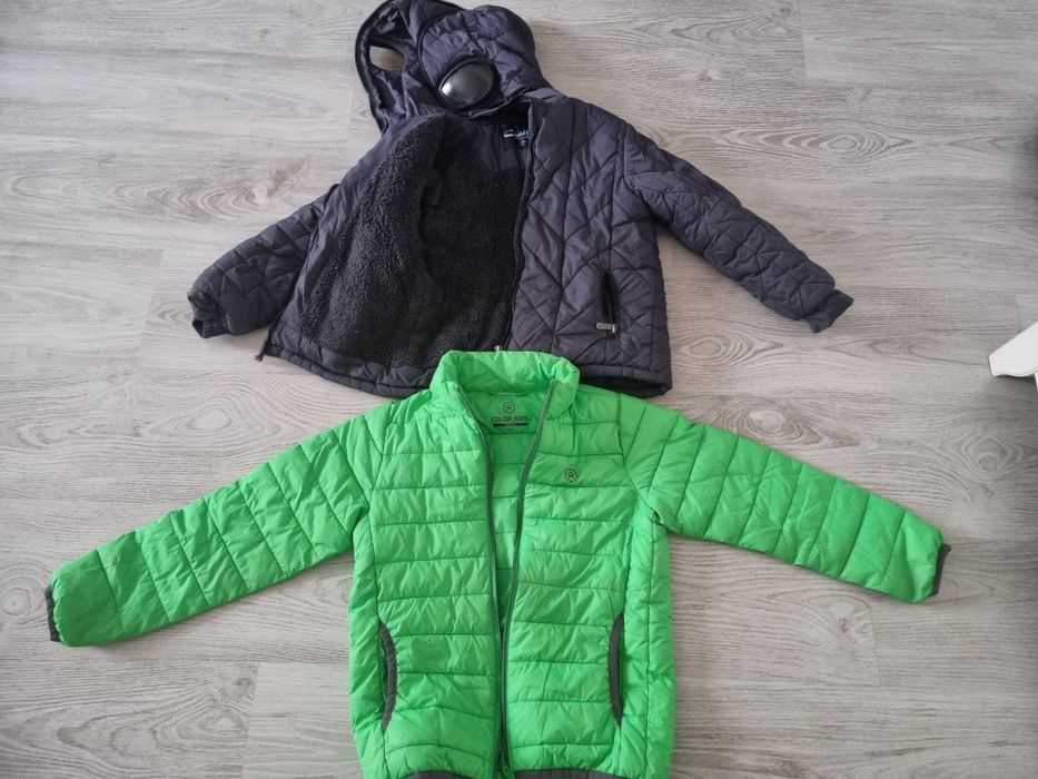 Lot 2 geci iarna 7-8 ani 128-134cm