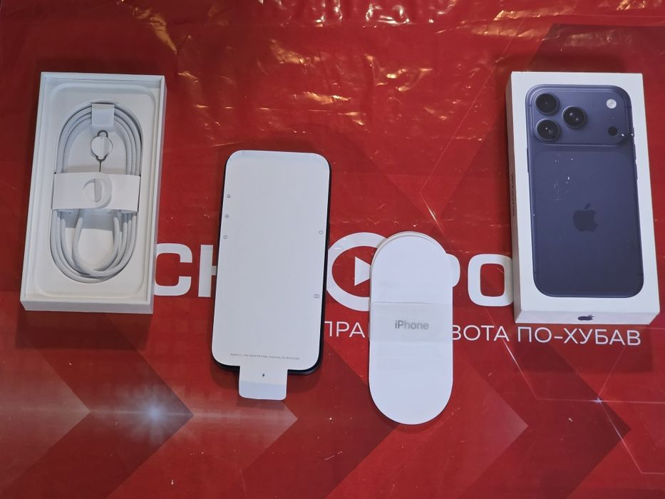 КАТО НОВ 512GB iPhone 17 Pro Гаранция Технополис 2027г. Blue | Син