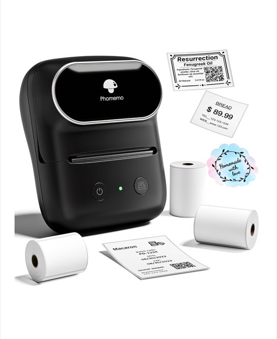 Термопринтер Phomemo M108, преносим, самозалепващ