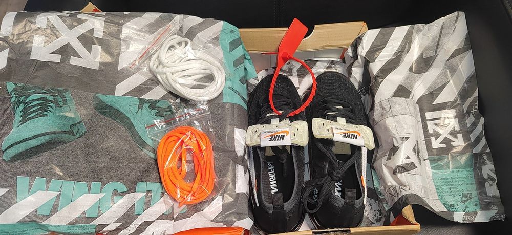 Nike Air Vapormax Off-White, номер 38