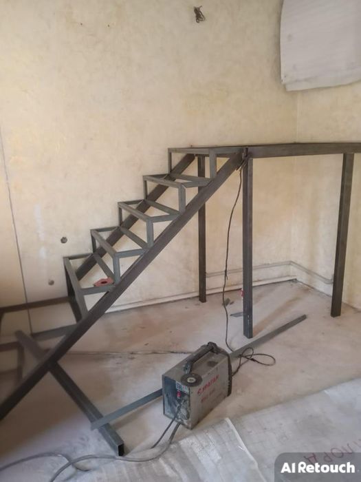 Лестница на заказ . установка
