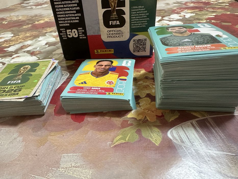 Vand/schimb stickere PANINI 2026