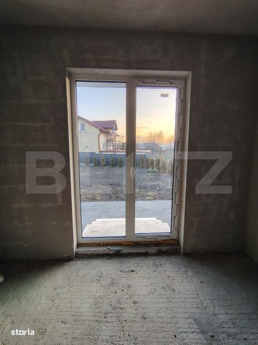 Casa semifinisata individuala 120 mp utili, teren 805 mp, Tureni