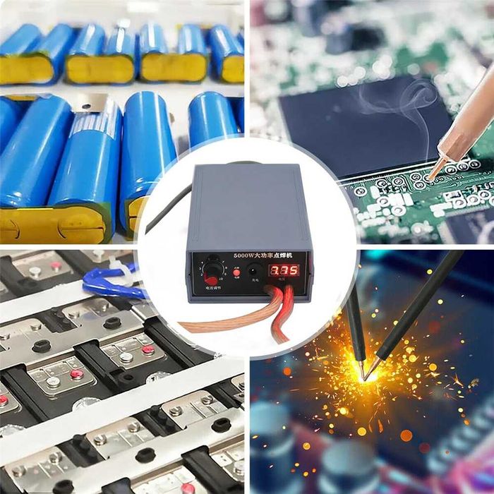 Aparat sudura in puncte pentru acumulatori Li-Ion Ni-Mh Ni-Cd!