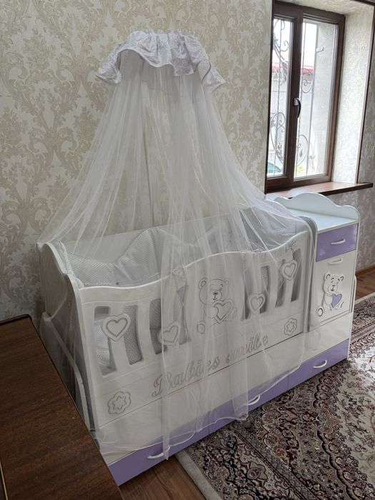 Детская кровать + Колыбельная