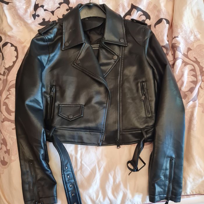 Яке от изкуствена кожа