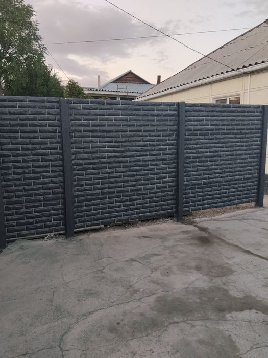 Покраска ворот, евро заборов