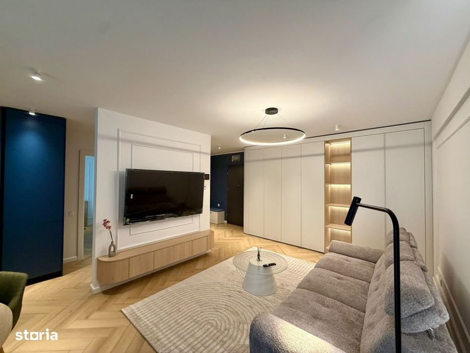 Apartament 2 camere ULTRAFINISAT 56 mp - Parcare subterana - Prima în