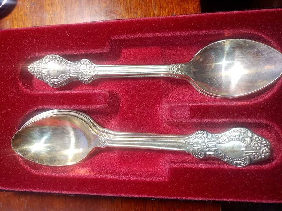 ложки позолоченные