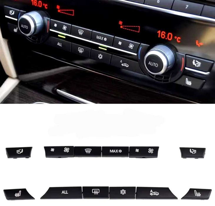 Бутони за управлението на климатика БМВ BMW F10/F11 F06 F12 F13 F01