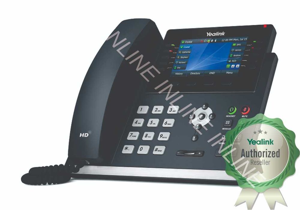 IP телефон Yealink SIP-T46U (форма оплаты-любая, гарантия 1 год)