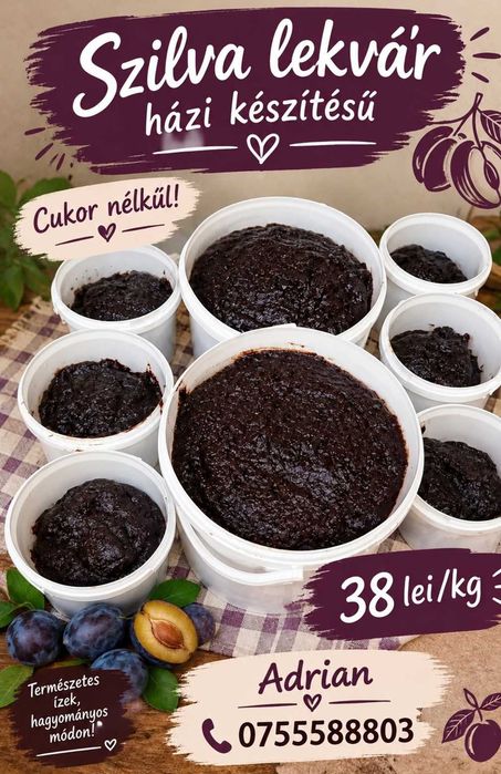 Dulceață de silvoita la caldare