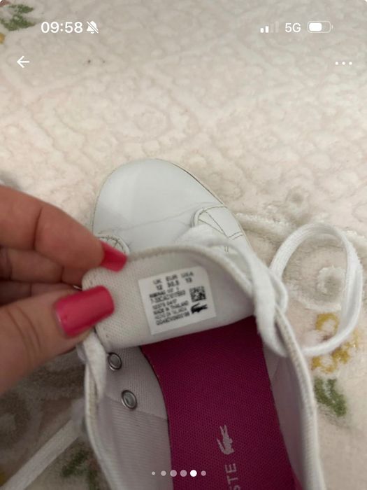 Încălțăminte sport fete LACOSTE