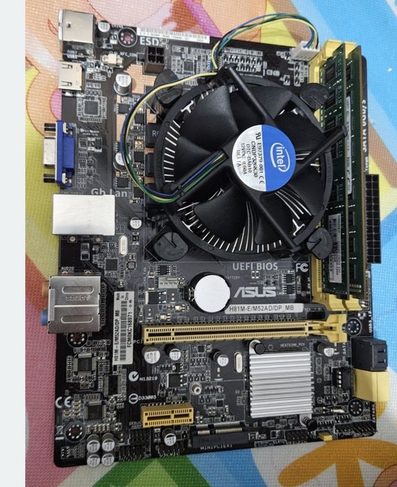 Kit pc gaming placa de baza procesor si ram