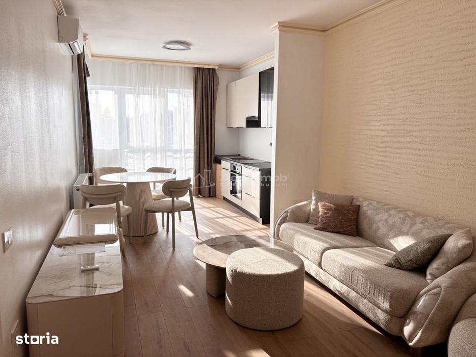 Apartament 3 camere bloc nou - 68 mp  util + balcon 10 mp - Mobilat si
