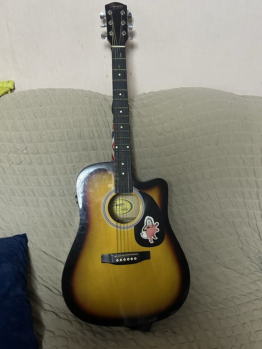 Срочная продажа! Гитара электро аккустика Squier sa-105ce