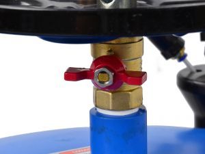 Масларка - Пневматична помпа за засмукване на масло 80л синя