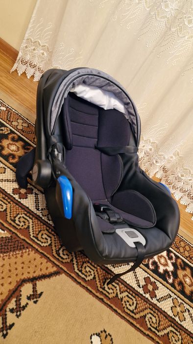 Krausman Nexxo Black – Cărucior 3 în 1, complet, stare excelentă