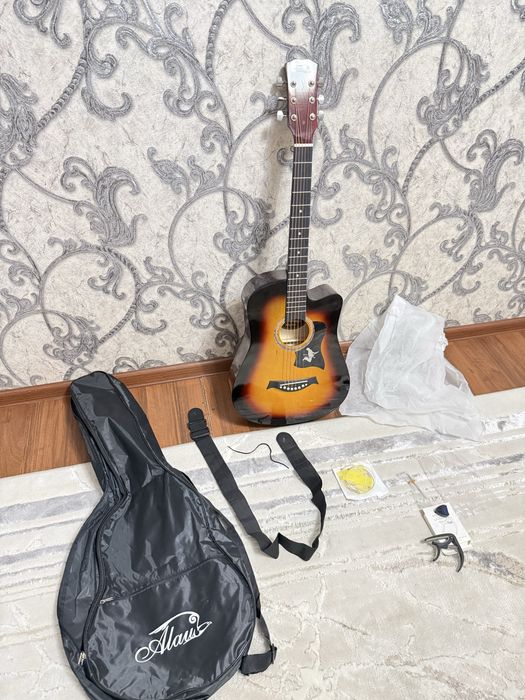 Гитара новая) Жаңа гитара, ән, музыка