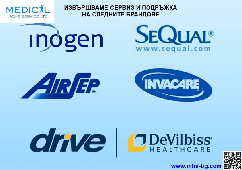 СЕРВИЗ, РЕМОНТ и ДИАГНОСТИКА на Кислородни Апарати