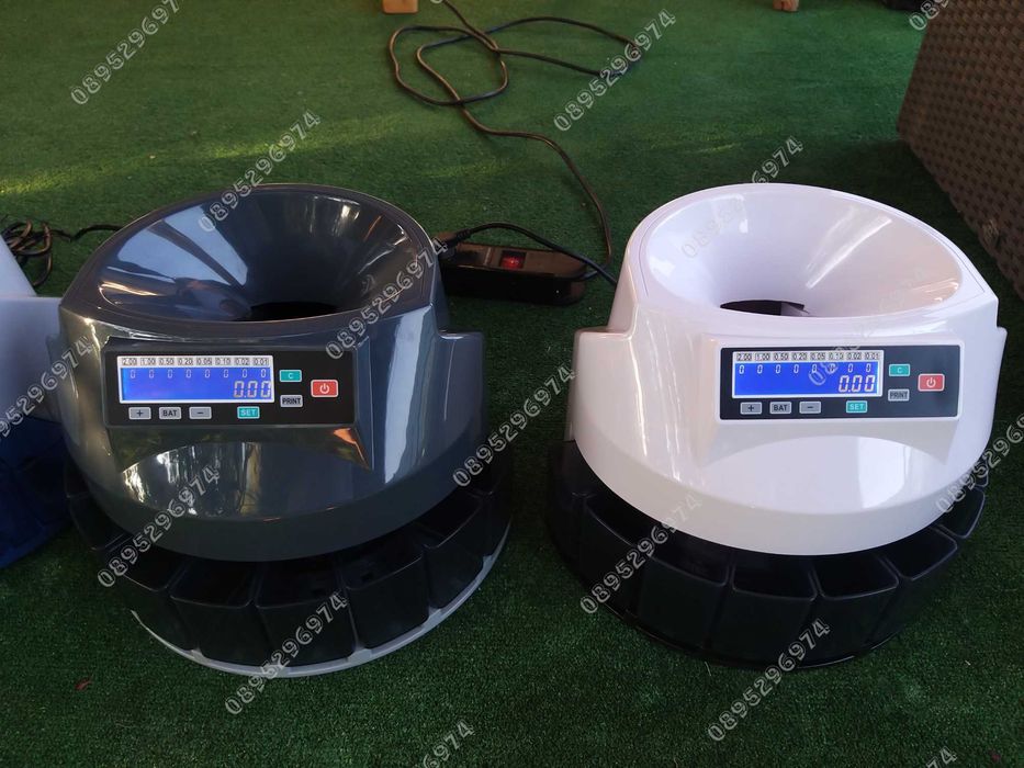 Машина за броене и сортиране на Евро монети и стотинки